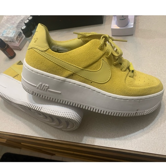 yellow nikes